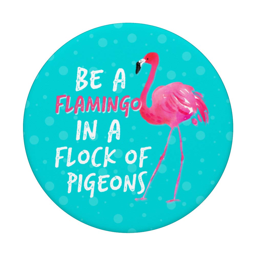 Funny Flamingo Phone Accessory - Unique & Cute Phone Grip Stand for iPhone & Android - Perfect for Gifts, Parties & Everyday Use