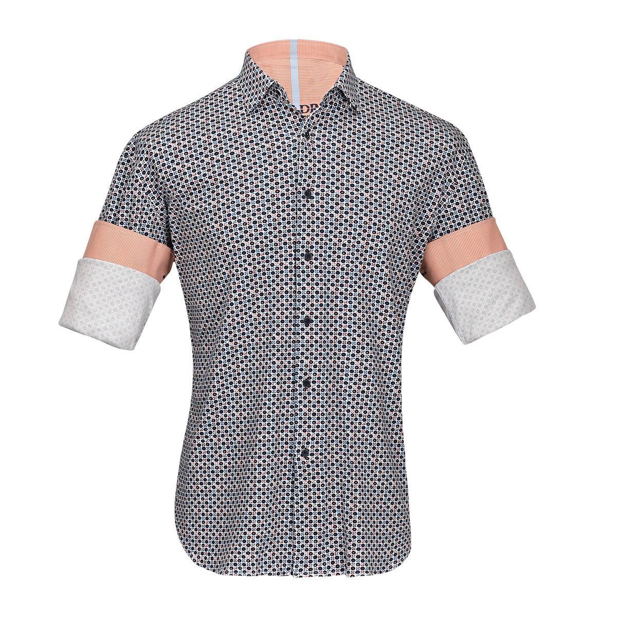 Stylish CM04682 Multicolor Western Long Sleeve Cotton Shirt for Men - Perfect for Casual Wear, Country Music Festivals & Cowboy-Themed Parties