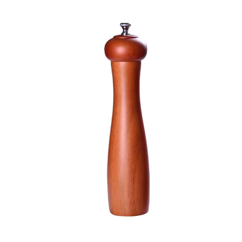 Premium Wooden Salt and Pepper Grinder Set - 10 Inch Manual Spice Mill with Adjustable Coarseness, Kitchen Chef Tool for Home Cooking | Perfect for Seasoning Steaks, Salads & Gourmet Dishes