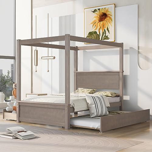 Brushed Light Brown(trundle+drawers)