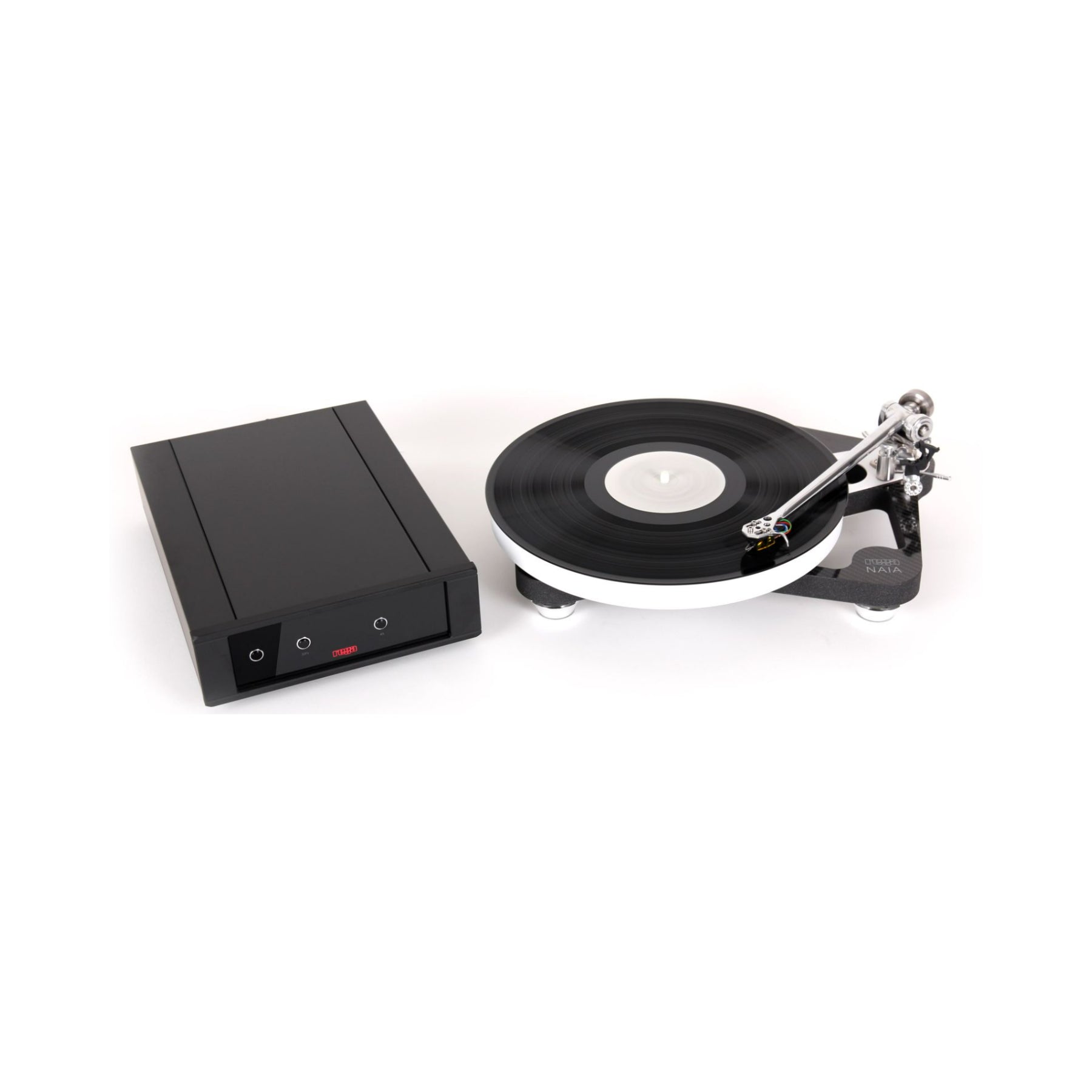 Rega Naia Reference Turntable (No Cartridge) - High-End Audiophile Turntable for Vinyl Records | Perfect for Home Audio Systems & Music Enthusiasts