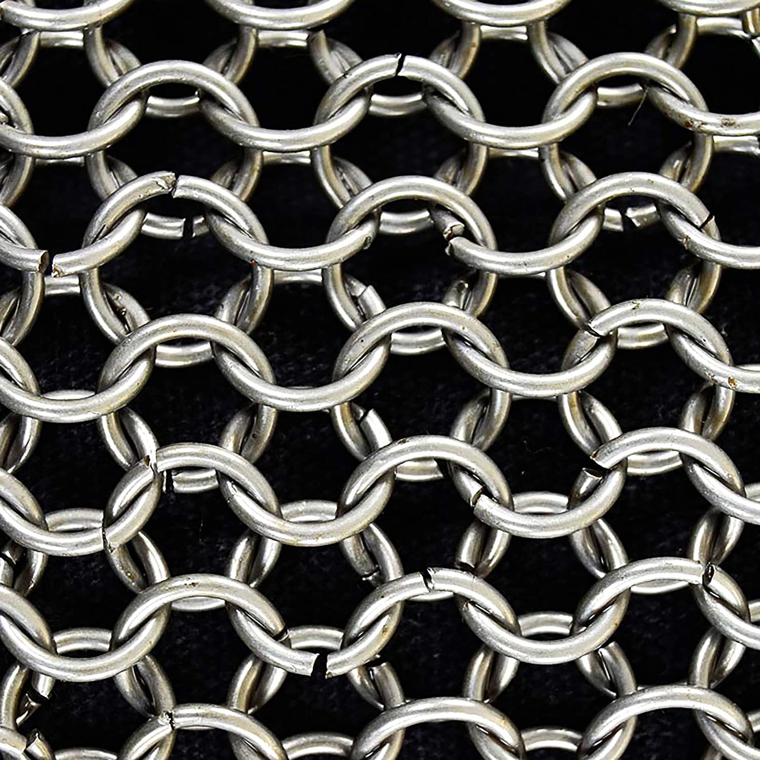 AnNafi® Half Sleeve Chainmail Shirt - 10MM Aluminum Butted Rings in Silver | Medieval Armor for Adults | Perfect for SCA, LARP, Renaissance Fairs & Cosplay