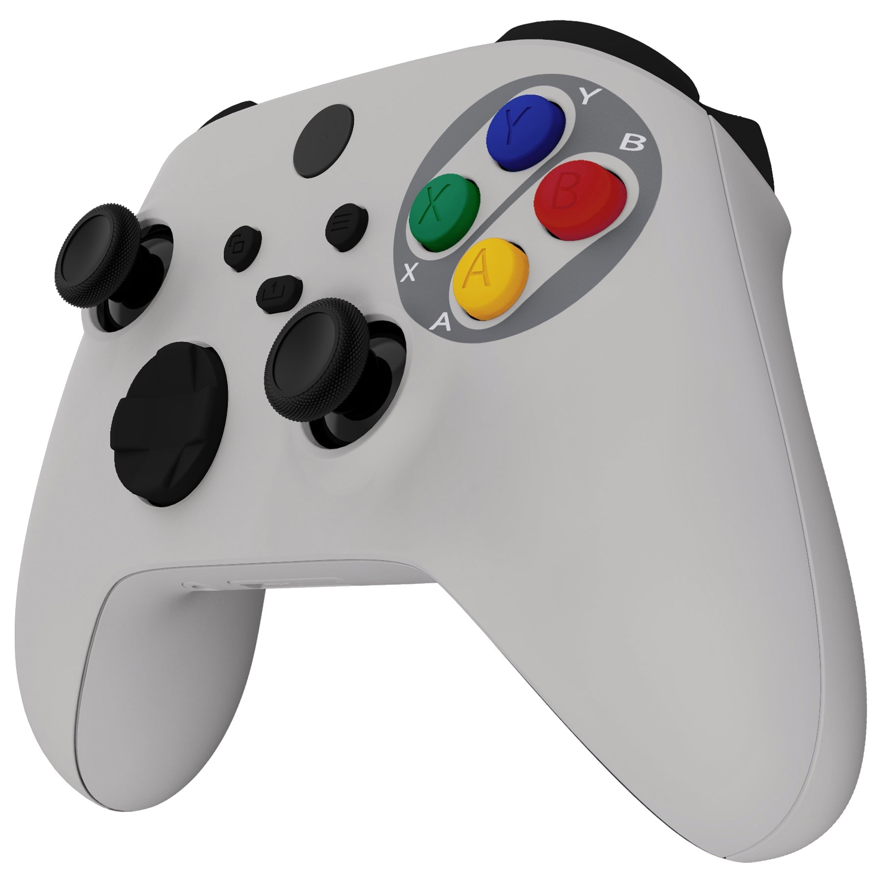 eXtremeRate Full Set Housing Shell Case with Buttons for Xbox Series X & S Controller - SFC SNES Classic EU Style Replacement Parts - Perfect for Gaming, Collecting & Custom Modding