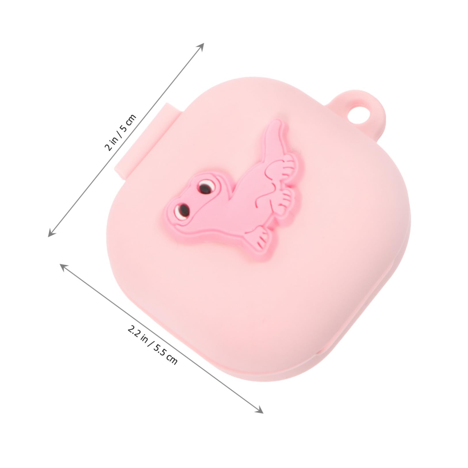 DOITOOL 1pc Hard Silicone Earphone Case Cover - Cartoon Design Headset Protection Cap for AirPods, Earbuds | Durable & Cute Accessory for Travel, Work, Gym