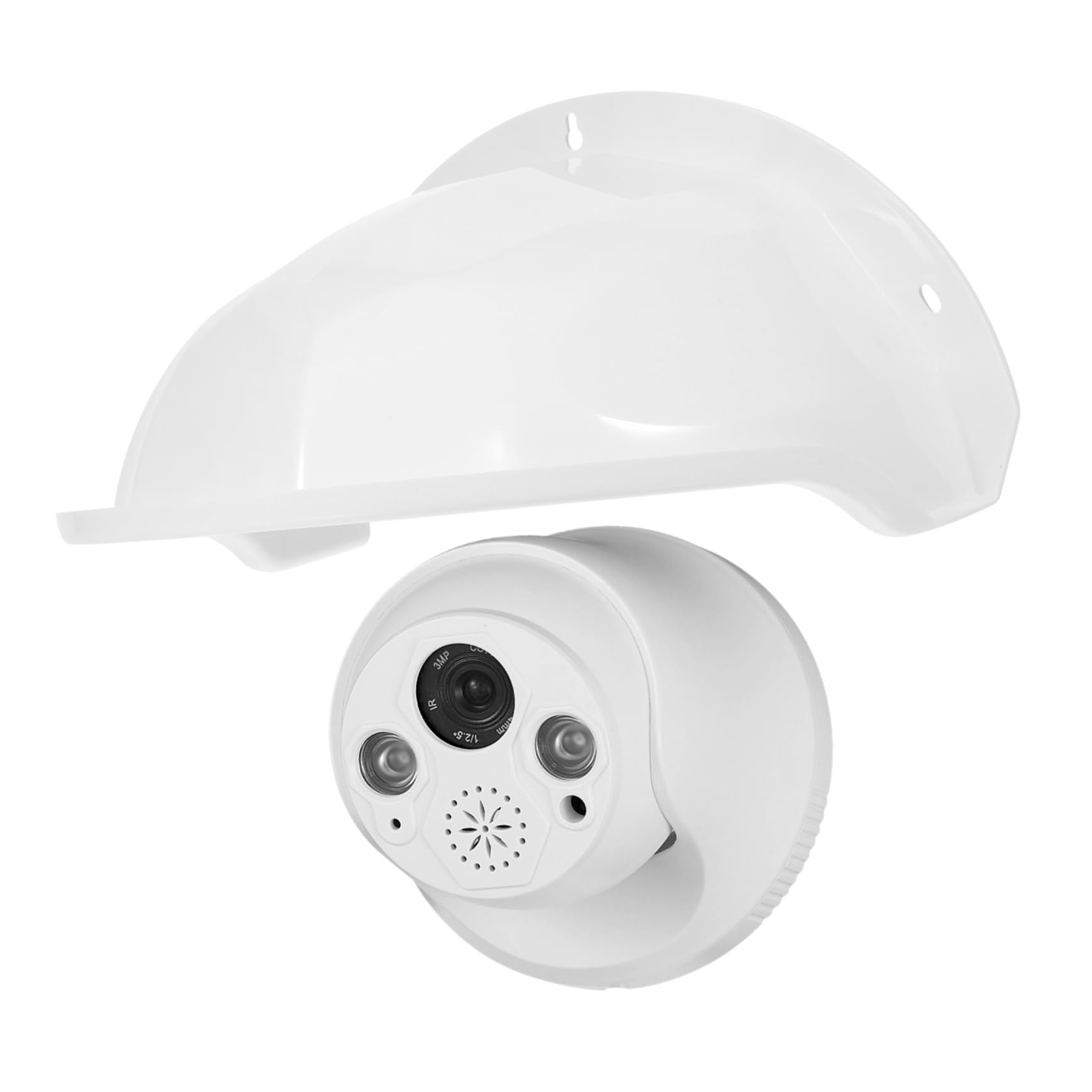 2 Pack Weatherproof Outdoor Camera Cover - Sun Rain Shade Shield for Dome CCTV & Security Cameras | Perfect for Home Surveillance, Backyard Monitoring & Weather Protection