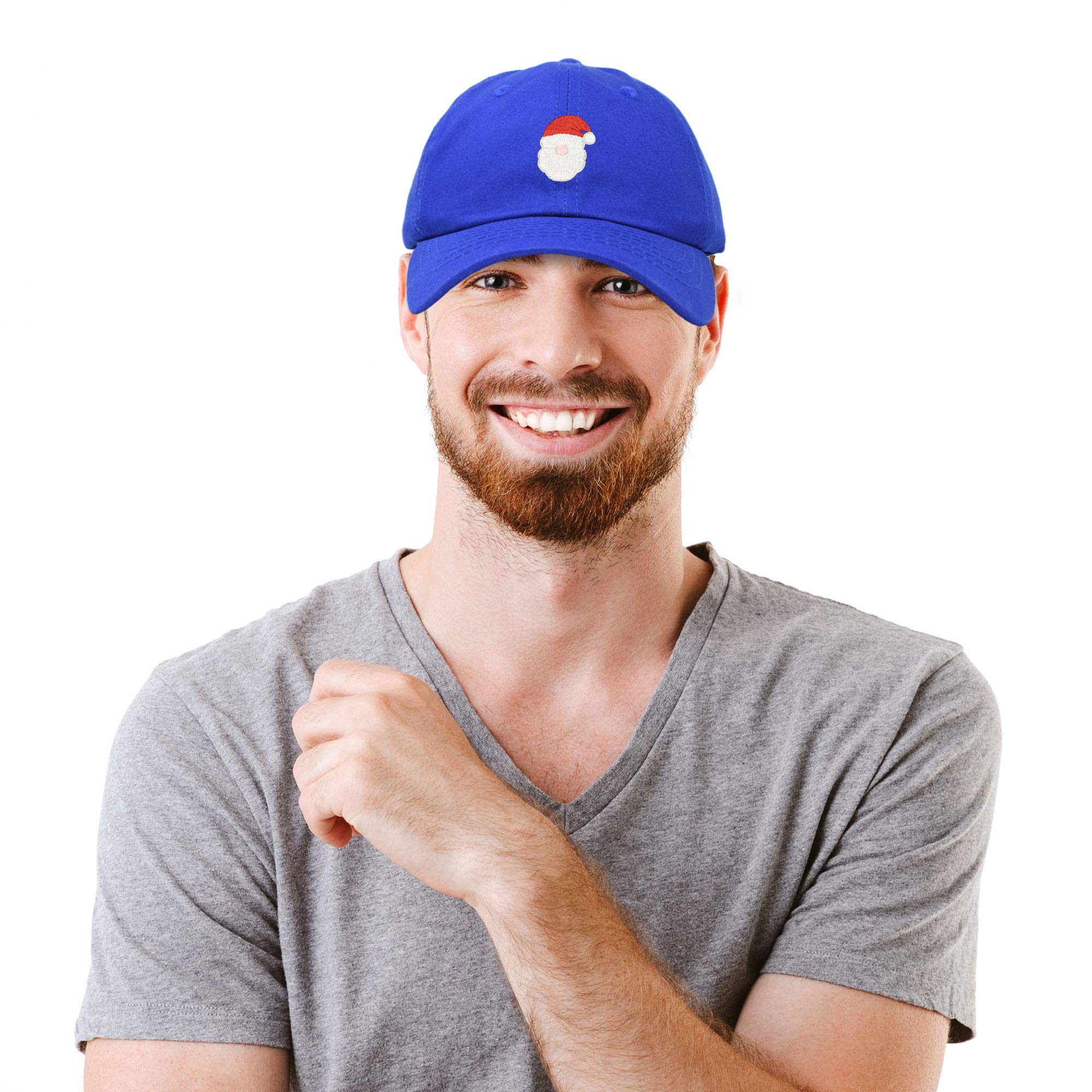 DALIX Urban Santa Hat for Men & Women - Adjustable Christmas Baseball Cap for Holiday Parties & Festive Outfits