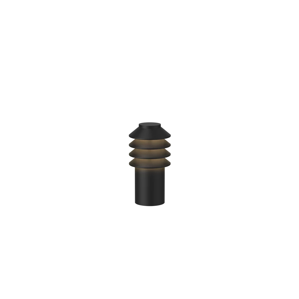 BYSTED GARDEN BOLLARD Lamp - Outdoor Solar LED Landscape Lighting for Pathways, Driveways, and Garden Decor | Weatherproof & Energy Efficient