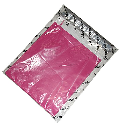 500 PINK 19x24 Inch Poly Mailers Envelopes - Waterproof Shipping Bags for Ecommerce, Clothing & Online Stores - Durable Mailing Pouches by ValueMailers (Great for Amazon FBA, eBay & Etsy Sellers)
