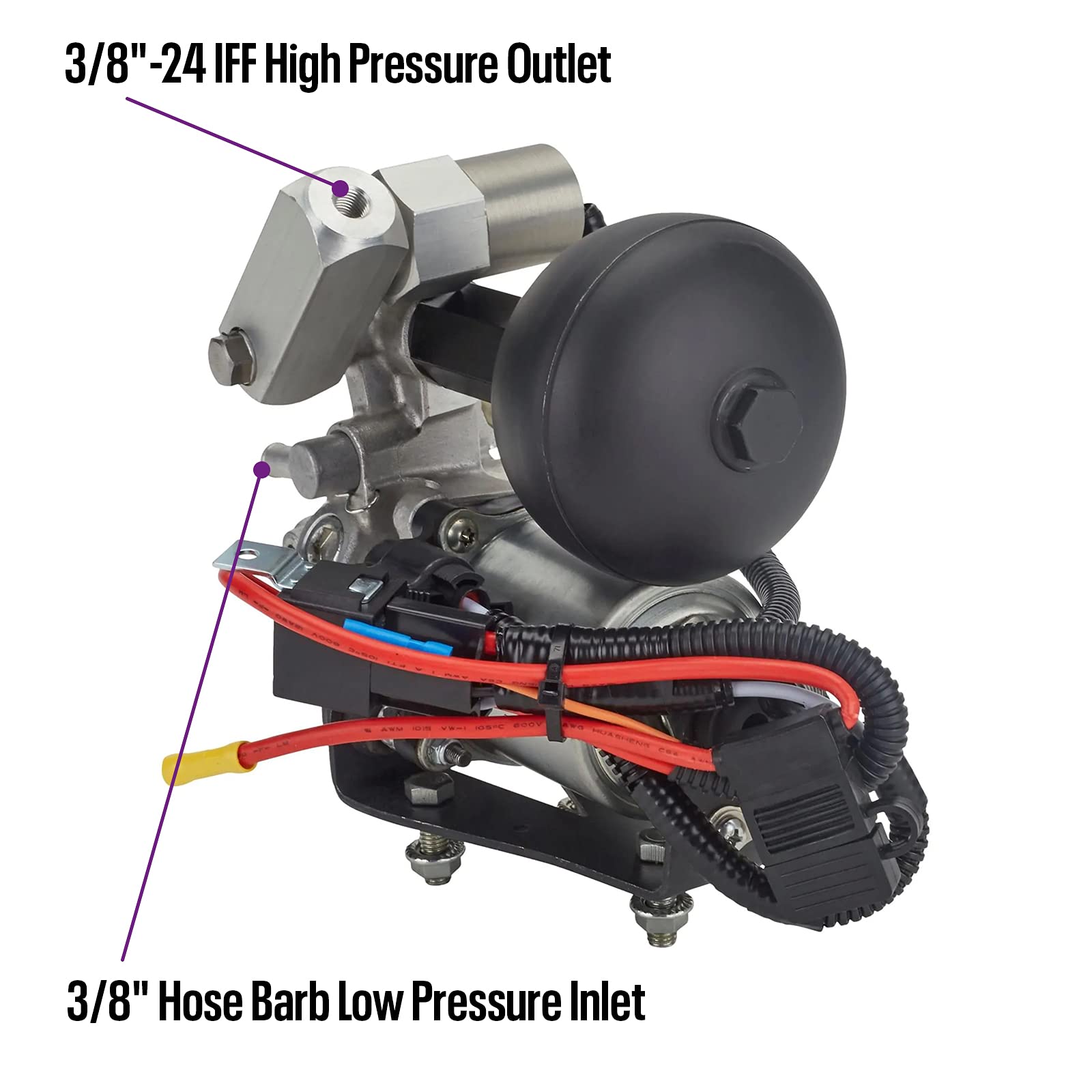 High-Performance Compact Power Disc Brake Electric Master Cylinder for Motorcycles & ATVs - Perfect for Off-Roading, Racing & Custom Bike Builds
