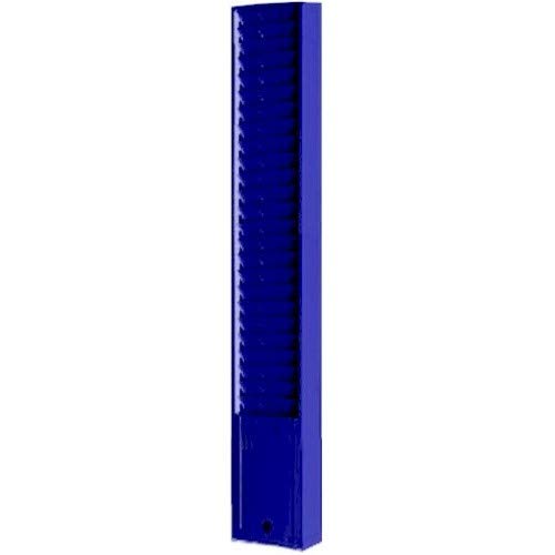 Durable Metal Time Card Holder Rack - Endure Model 168 with 25 Slots for 5.5