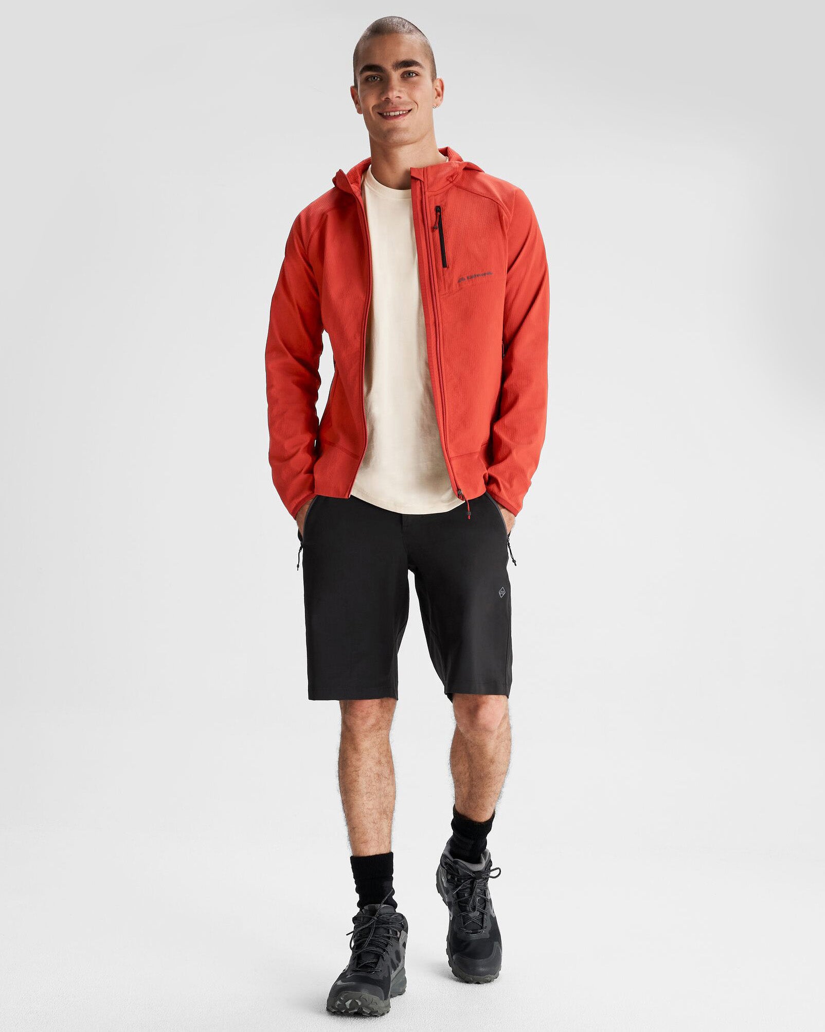 Men's Flinders 10 Inch Quick-Dry Hiking Shorts - Black | Outdoor Adventure & Summer Casual Wear