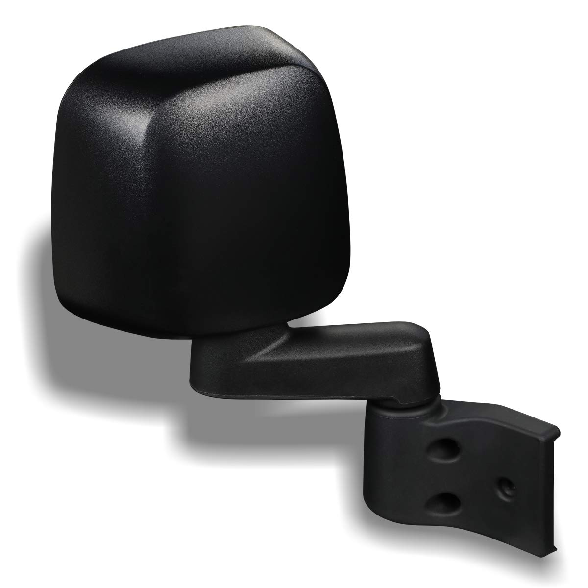 DNA Motoring OEM-MR-CH1321234 Right Side View Mirror Replacement for 2003-2004 Jeep Wrangler - Manual Adjust Mirrors - Perfect for Off-Roading, Daily Driving & Vehicle Maintenance