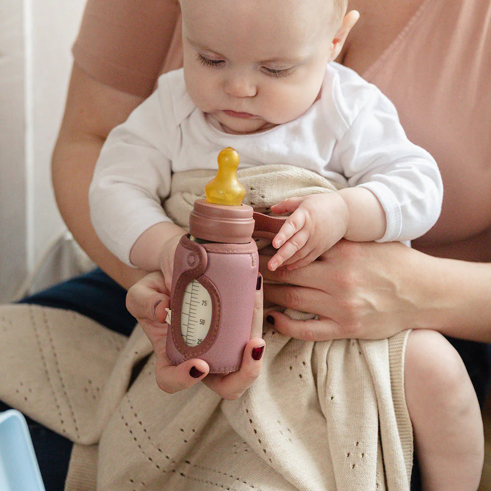 BIBS Baby Bottle Sleeve - Small Size, Insulated Neoprene Sleeve for Baby Bottles - Perfect for Daycare, Travel & On-the-Go Feeding