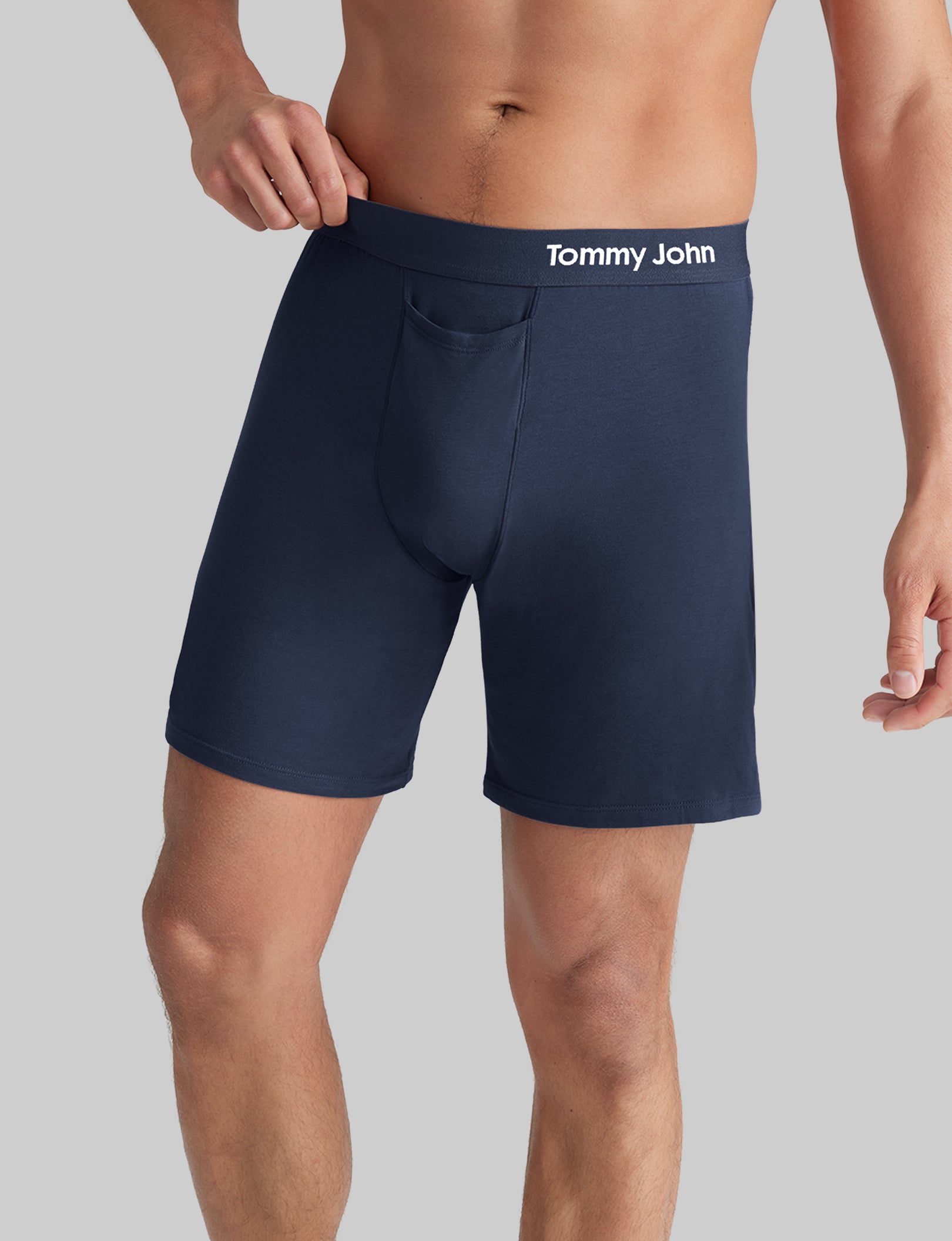 Premium Cotton Relaxed Fit Boxer Briefs for Men - 6 Pack (3 Pairs) - Soft Breathable Underwear for All-Day Comfort - Perfect for Workout, Sleep & Daily Wear