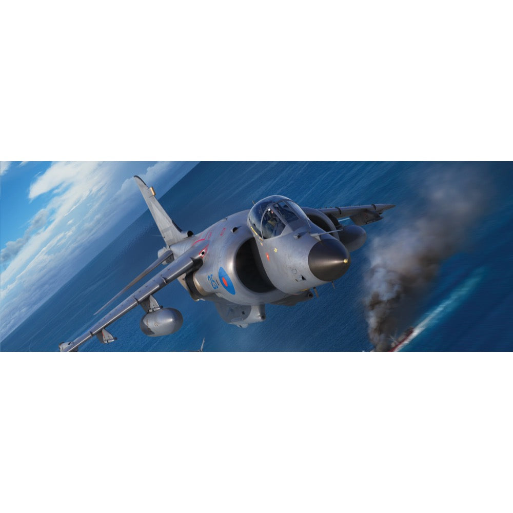 Airfix A04051A 1/72 Scale BAe Harrier FRS.1 Sea Harrier Model Kit - Perfect for Collectors, Hobbyists & Military Aircraft Enthusiasts | Display, DIY Projects & Gift Idea