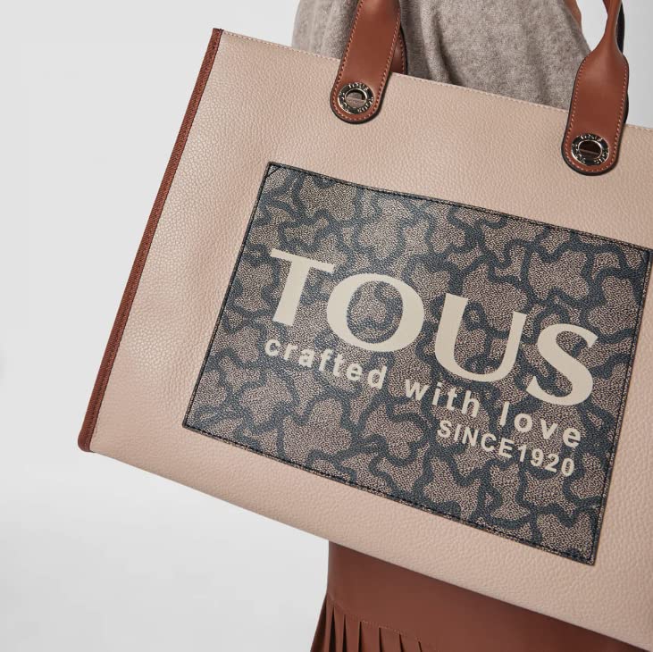TOUS Amaya Kaos Icon Shopping Bag - Stylish & Durable Women's Handbag for Work, Travel & Everyday Use