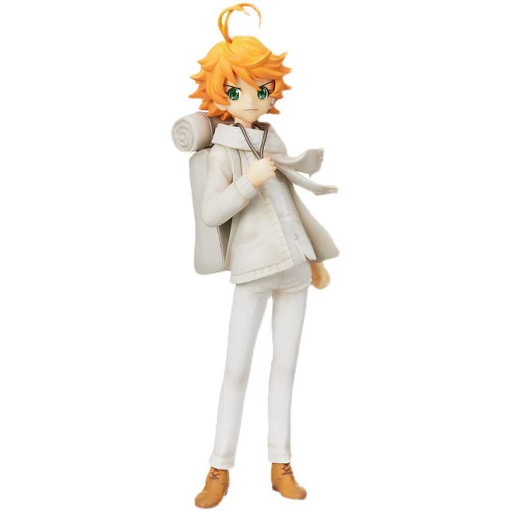 Olaffi The Promised Neverland Anime Figures - Ray & Norman & Emma Action Figure Set, Cute Cartoon Collectible for Anime Fans | Perfect for Display, Gift Giving, and Anime Collections