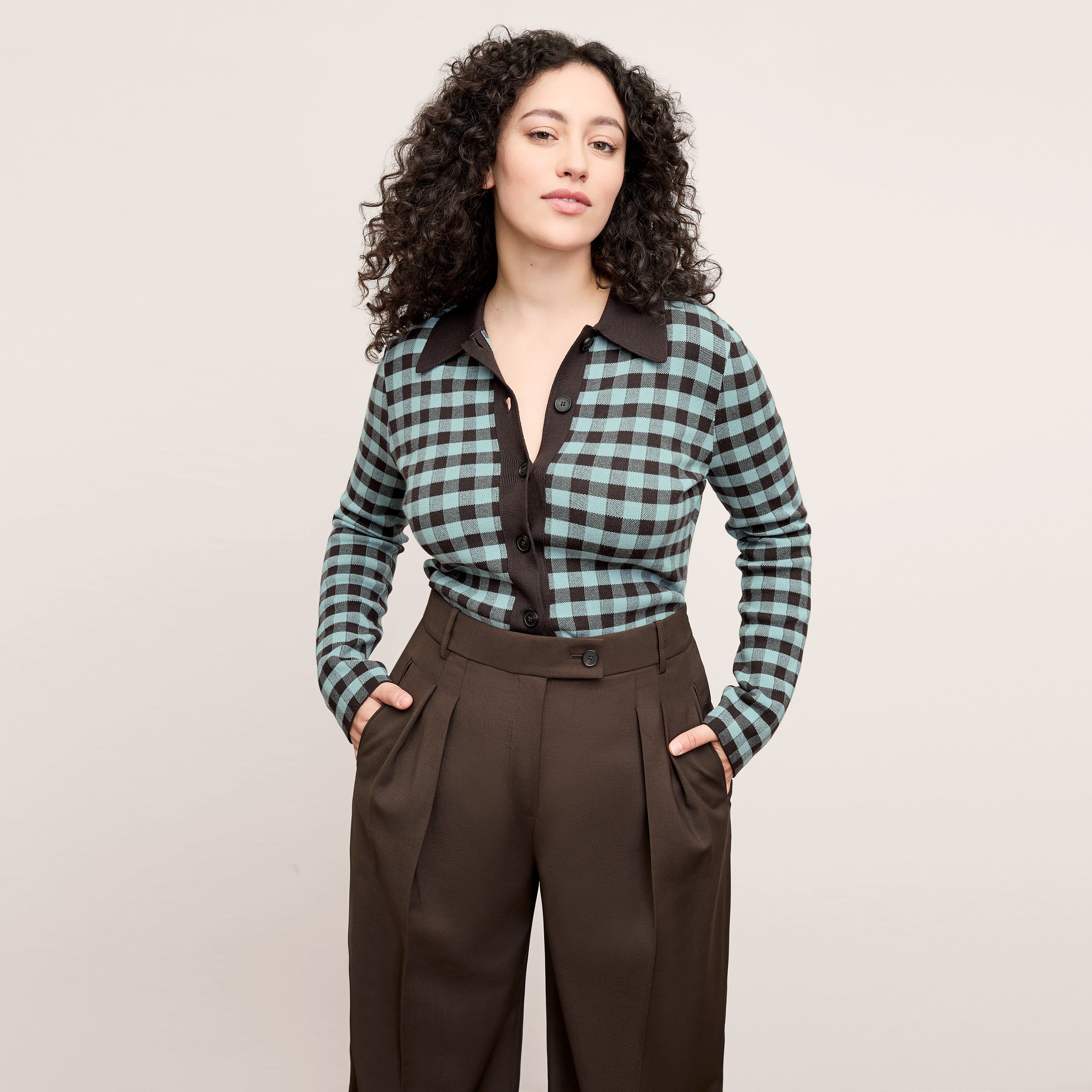 Bia Pleated Women's Trousers - Breathable Air Twill Fabric for Office & Business Casual Wear | Perfect for Work, Travel & Formal Occasions
