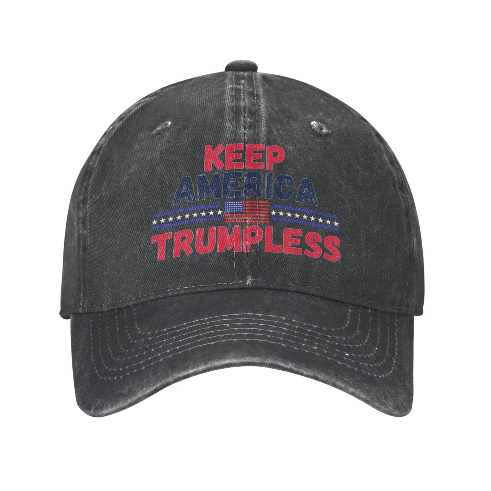 BAGME Trump Hat - Keep America Great Baseball Cap for Women - Patriotic Graphic Hats for Political Supporters & Campaign Events