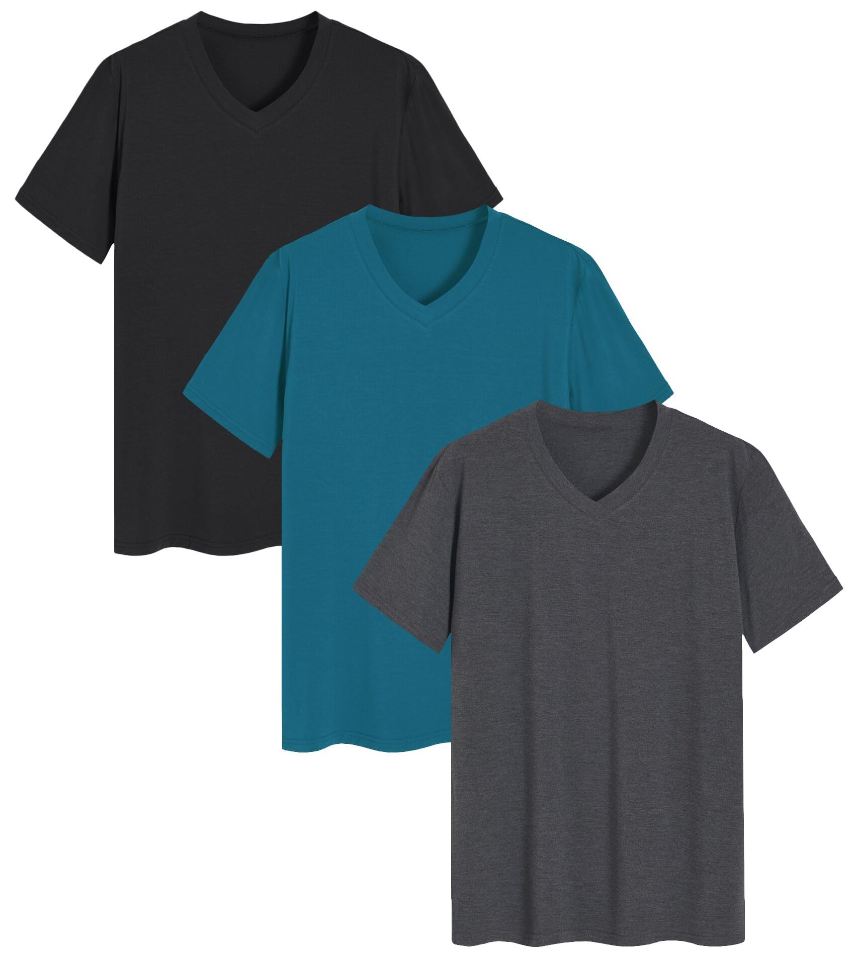 Black & Teal & DarkGray