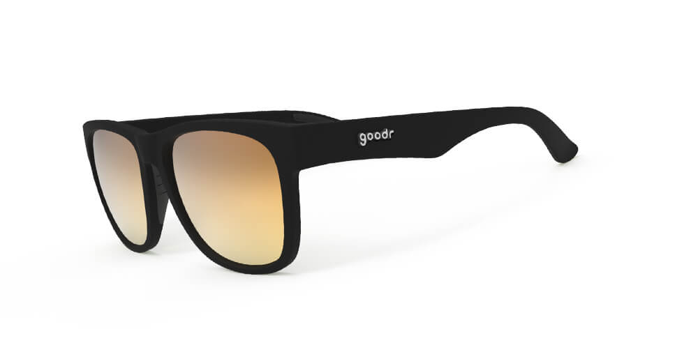 goodr BFG Sunglasses - Beelzebub's Bourbon Burpees Polarized Running & Cycling Shades for Men & Women - Lightweight UV Protection for Outdoor Sports & Fitness Activities