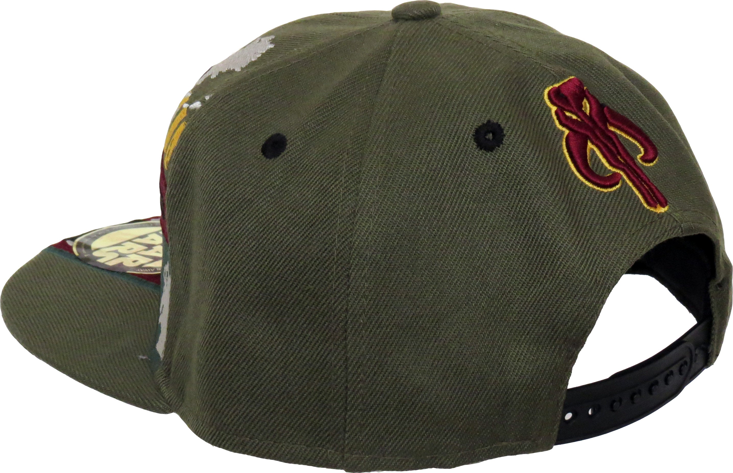 Star Wars Boba Fett Helmet Snapback Hat - Official Licensed Adjustable Baseball Cap for Cosplay, Collectors & Everyday Wear