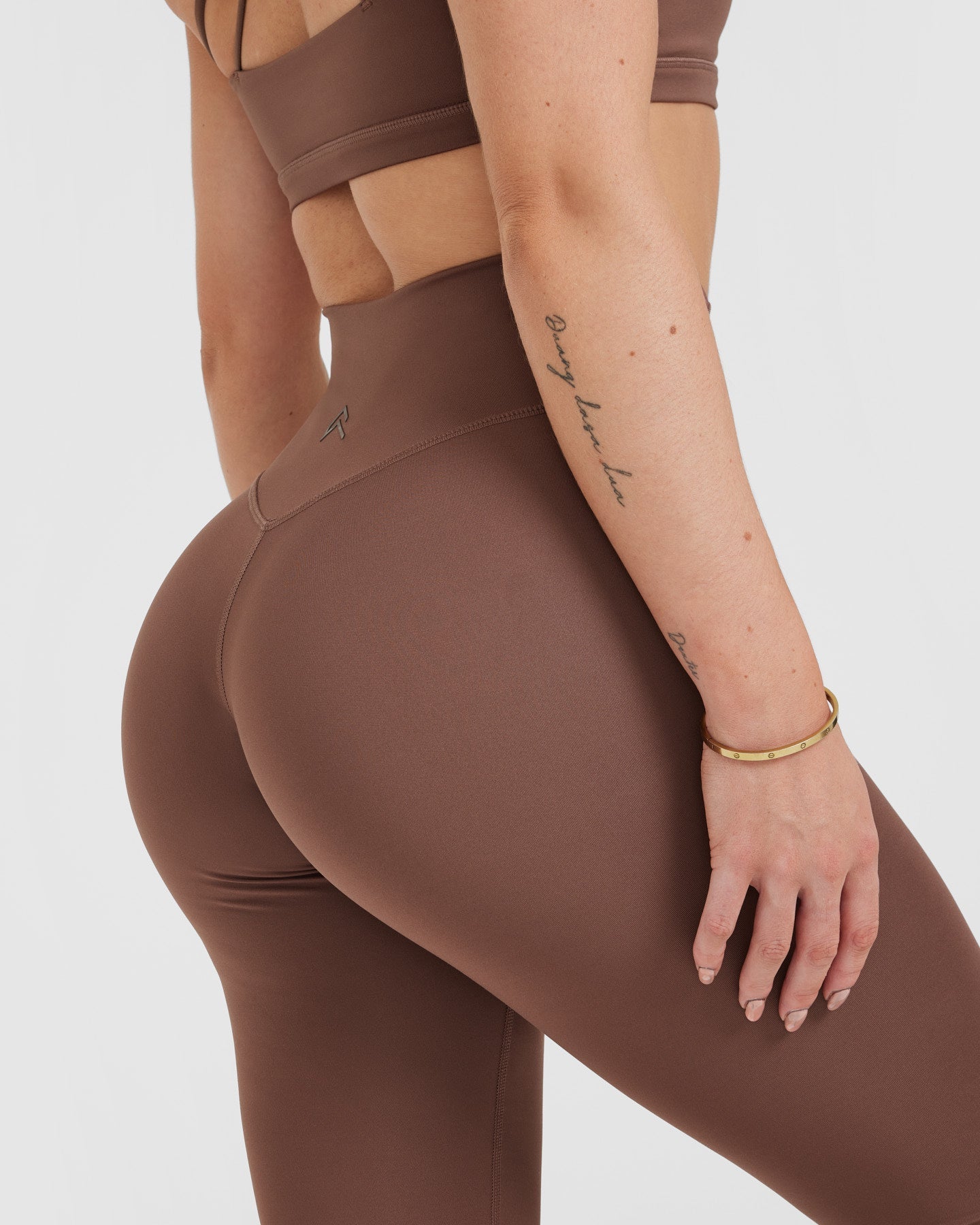 Timeless High Waisted Yoga Pants for Women - Comfortable Tummy Control Workout Leggings in Chestnut Brown | Perfect for Yoga, Gym, Running & Everyday Wear