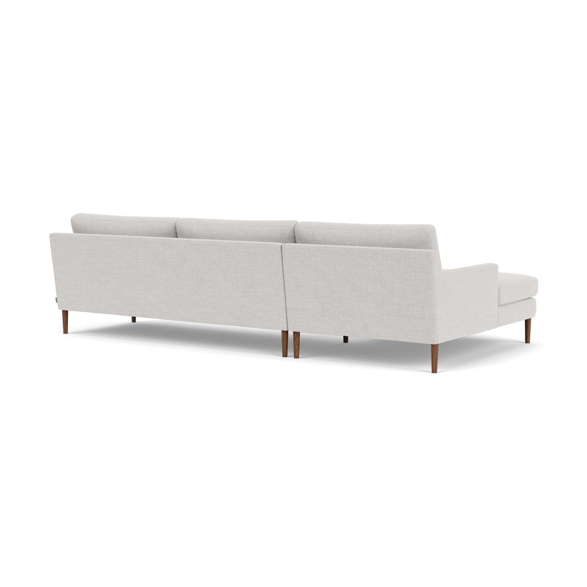 Astha Fabric Left Chaise Sofa - Modern L-Shaped Sectional Couch with Reversible Design for Living Room, Lounge & Home Theater Comfort
