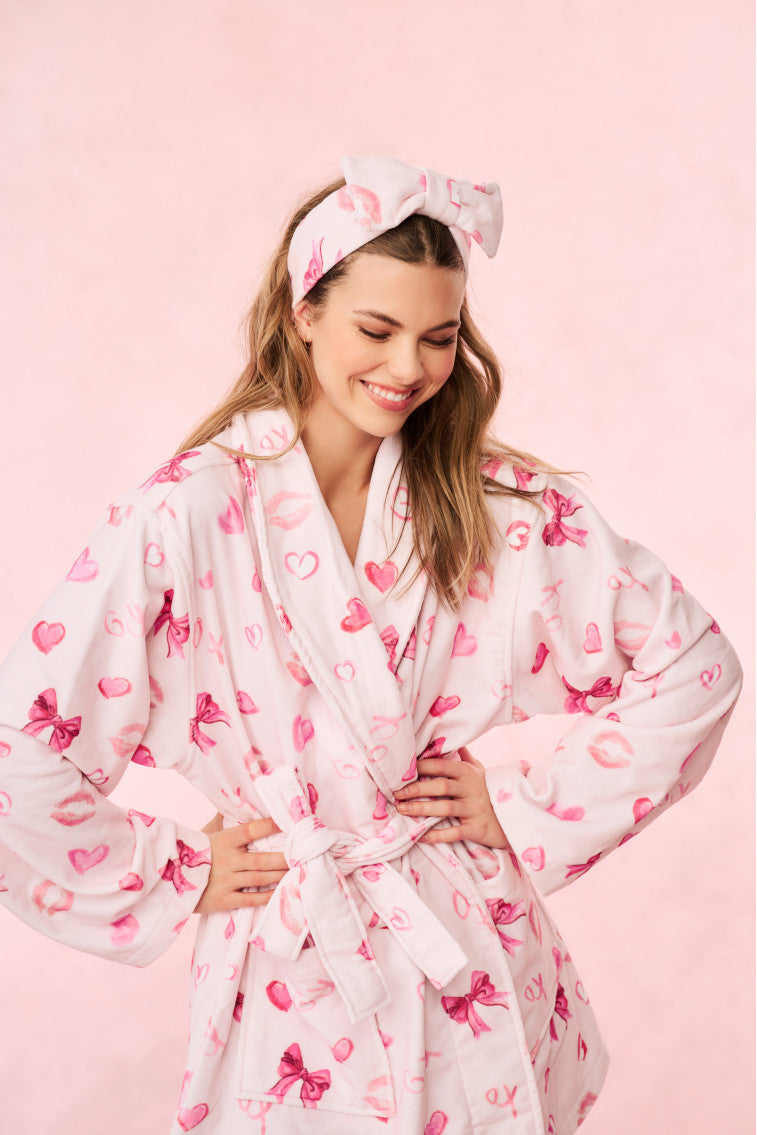 Soft & Cozy Indie Cotton Bath Robe for Women & Men - Premium Absorbent Spa Robe with Pockets - Perfect for Home, Spa Days & Hotel Relaxation