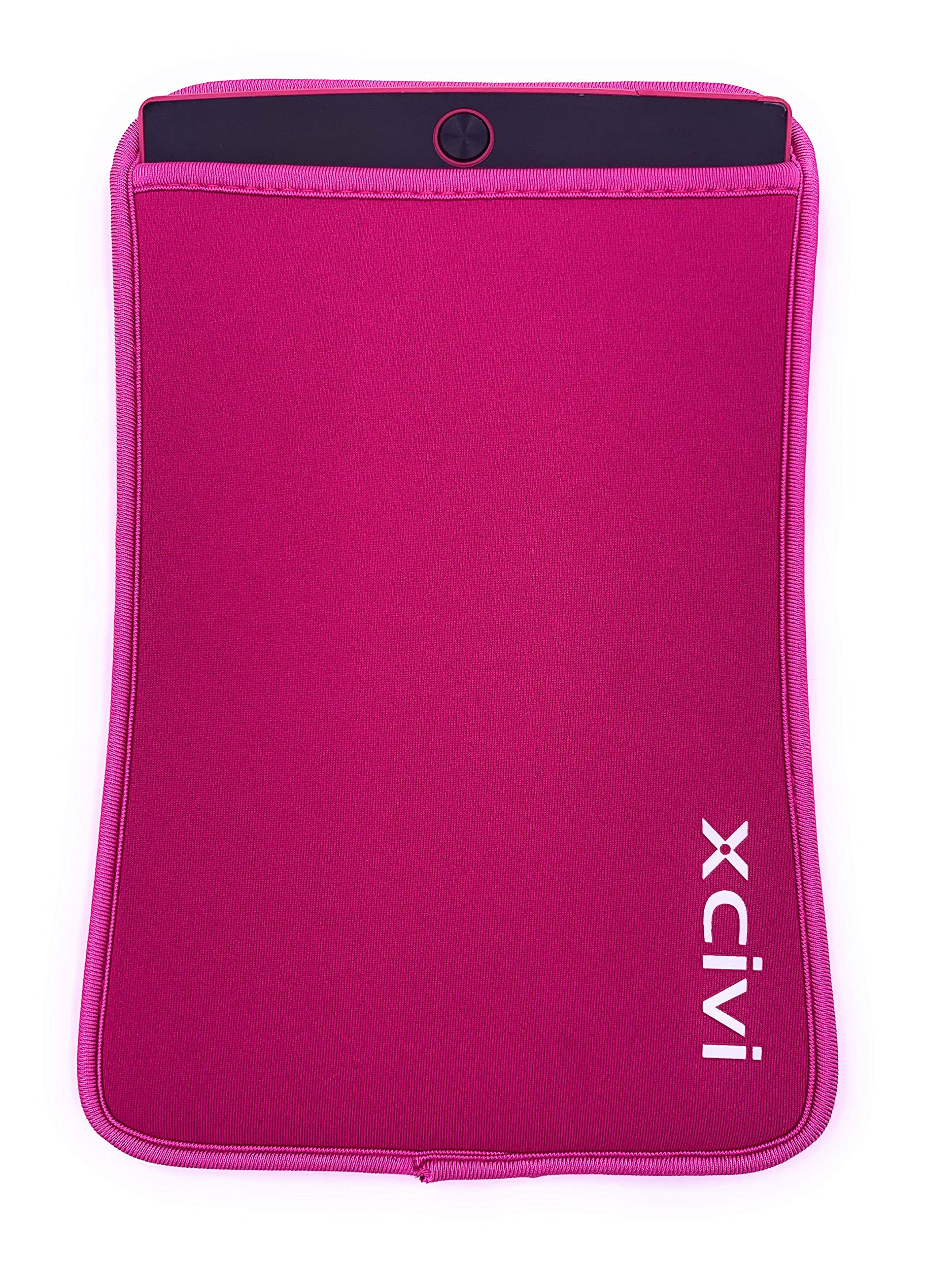 Neoprene Sleeve Case for Boogie Board Jot 8.5 LCD eWriter & Basics Reusable Writing Pad - Protective Cover for Kids, Students, Artists - Pink | Perfect for School, Travel, Office & Home Use