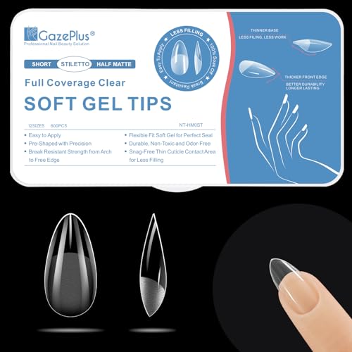 Clear Short Stiletto