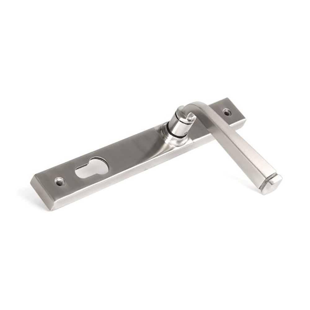 Stainless Steel Satin Finish Avon Multi-Point Lever Lock Door Handles - Secure & Stylish Entry for Homes & Offices