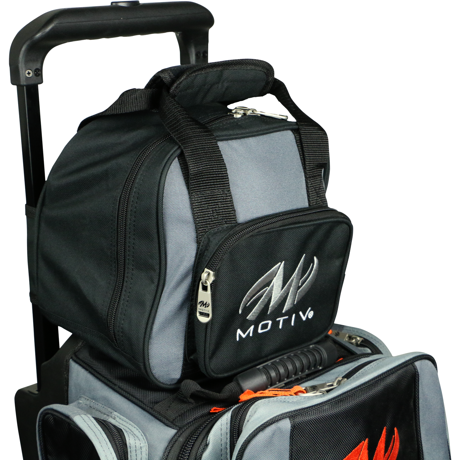 Motiv Splice Single Ball Attachment Bowling Bag - Durable & Lightweight for League Play & Practice - Perfect for Bowling Enthusiasts & Professionals