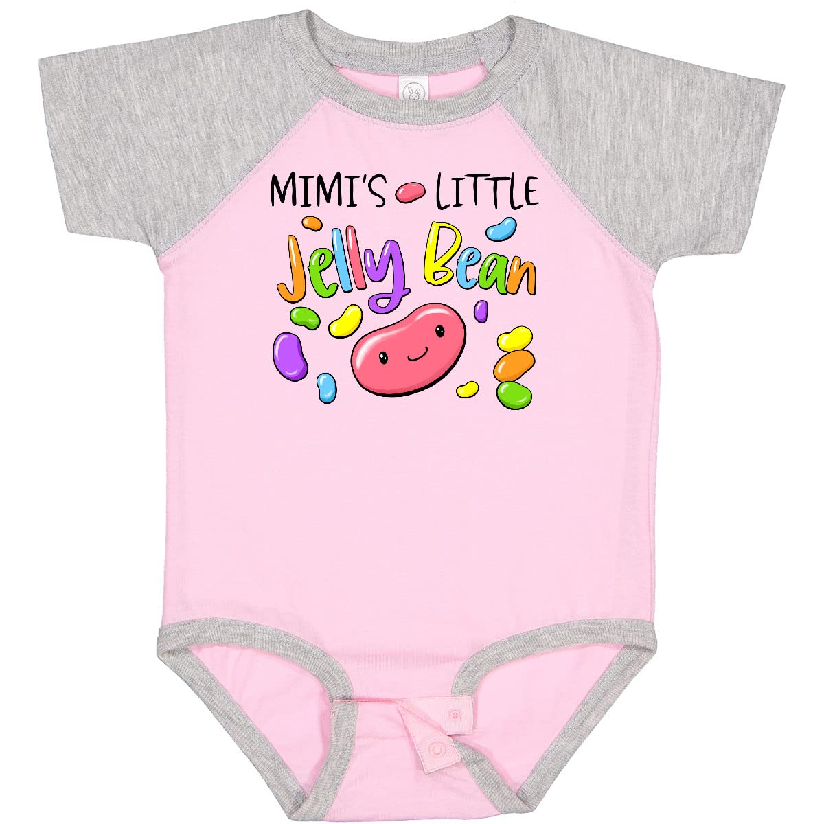 Inktastic Mimi's Little Jellybean Cute Easter Candy Baby Bodysuit - Adorable Infant Onesie for Easter Gifts, Baby Showers & Holiday Photos