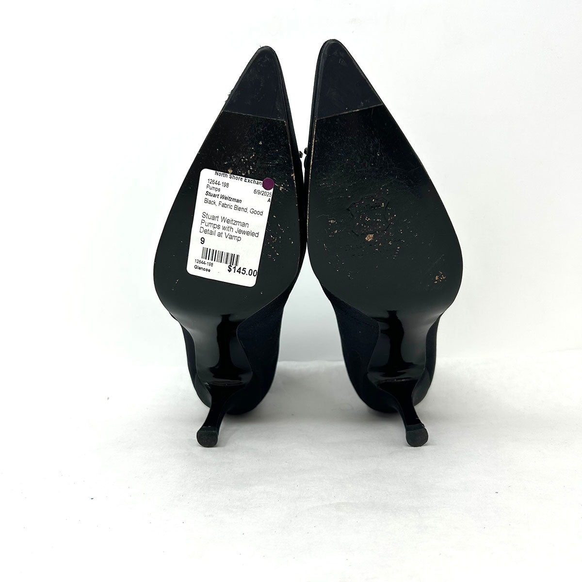 Stuart Weitzman Women's Classic High Heel Pumps - Elegant Pointed Toe Dress Shoes for Work, Party & Wedding - Comfortable & Stylish Office & Evening Wear