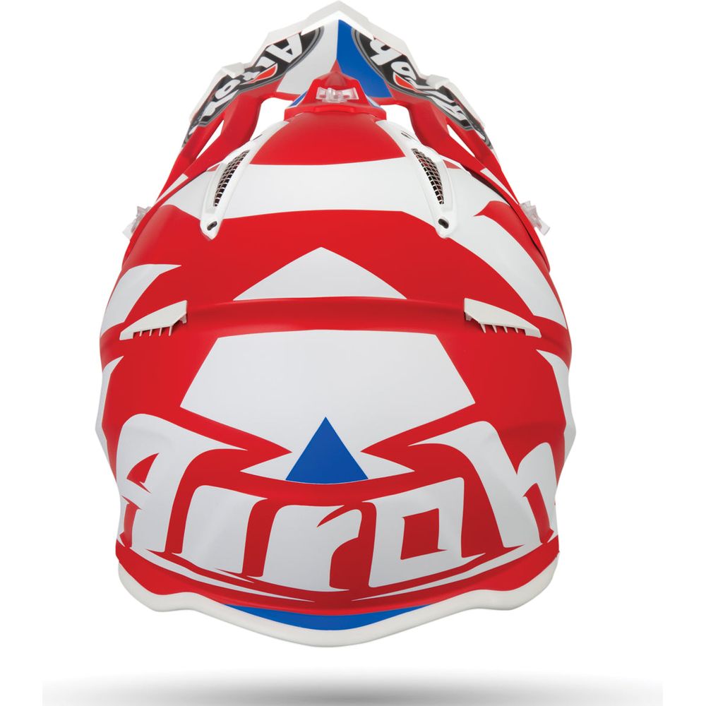 Airoh Aviator 2.3 Bigger Red Motorcycle Helmet - DOT Certified Full Face Helmet for Men & Women - Lightweight & Comfortable for Street Biking, Racing & Cruising