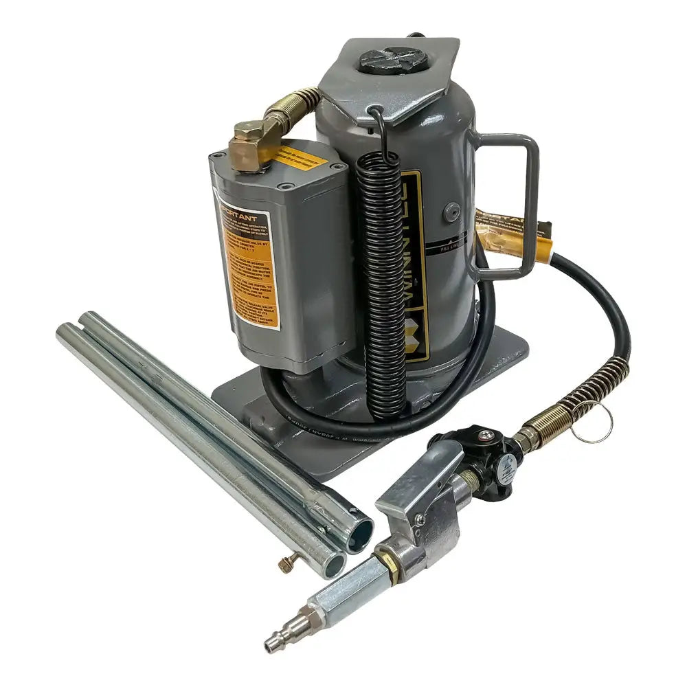 20 Ton Air/Manual Bottle Jack - Heavy Duty Hydraulic Car Lift for Trucks, SUVs & Trailers - Gaither G432020 - Ideal for Auto Repair, Emergency Roadside Assistance & Off-Road Vehicle Maintenance