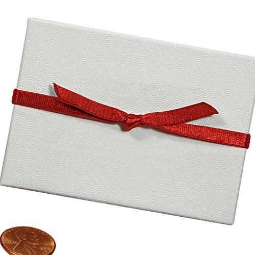 Premium Red Satin Bow Stretch Loops 3/16