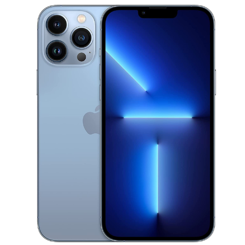 iPhone 13 Pro Max 1TB Unlocked - Sierra Blue | Premium Smartphone for Photography, Gaming & Business | Fast 5G, Pro Camera System, Long Battery Life