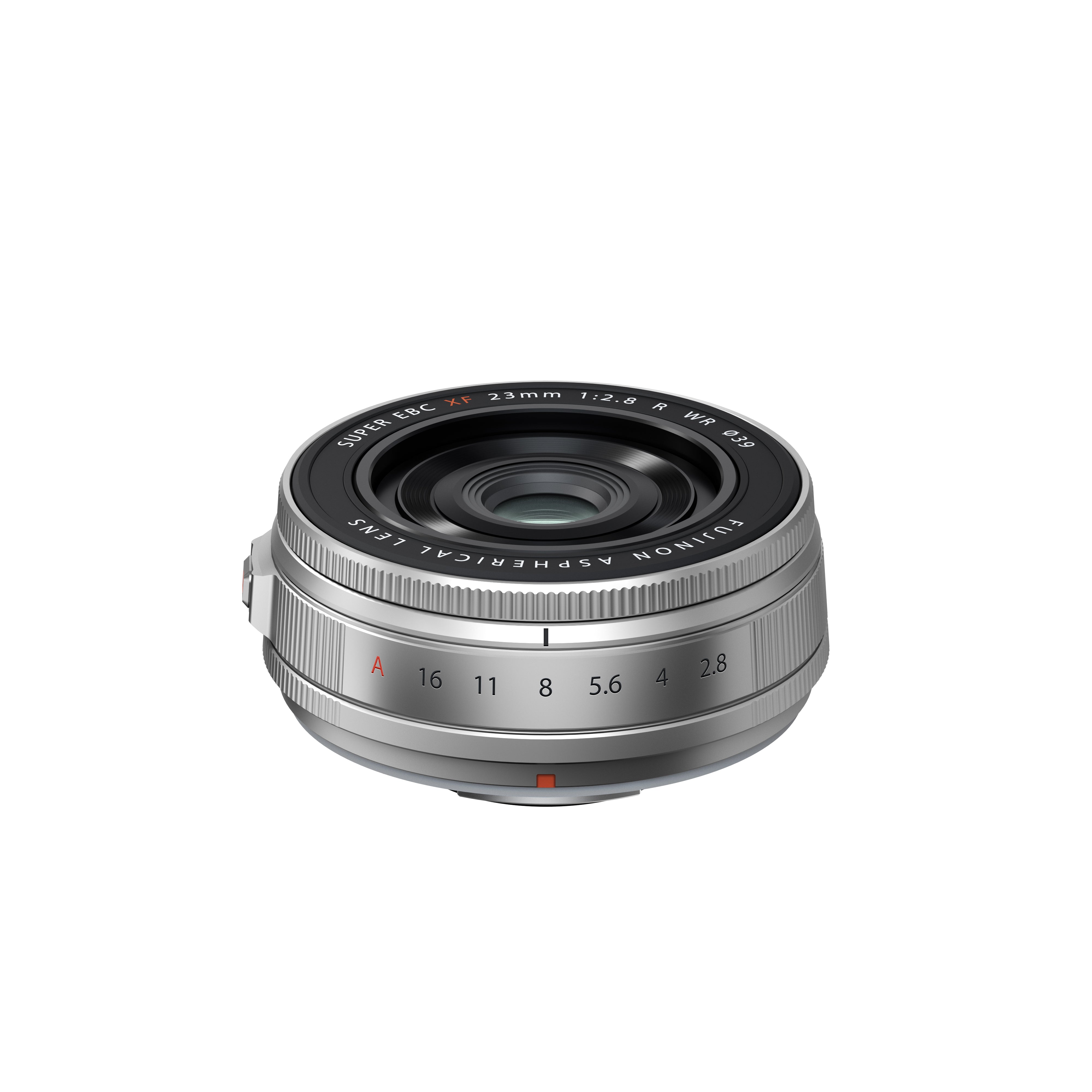 FUJIFILM XF 23mm f/2.8 R WR Compact Prime Lens for Fujifilm X-Mount Cameras - Silver | Perfect for Street Photography & Travel Vlogging