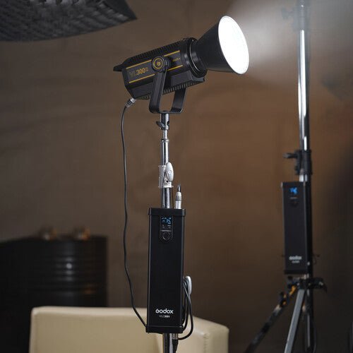 Godox VL300II 320W Daylight LED Monolight - Professional Continuous Lighting for Photography Studio, Video Production & YouTube Content Creation