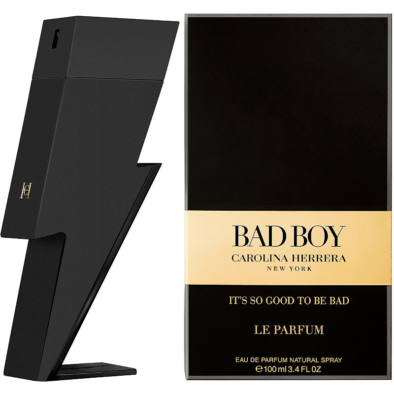 Carolina Herrera Bad Boy Le Parfum Eau de Parfum Spray for Men - Luxury Fragrance for Date Night & Special Occasions