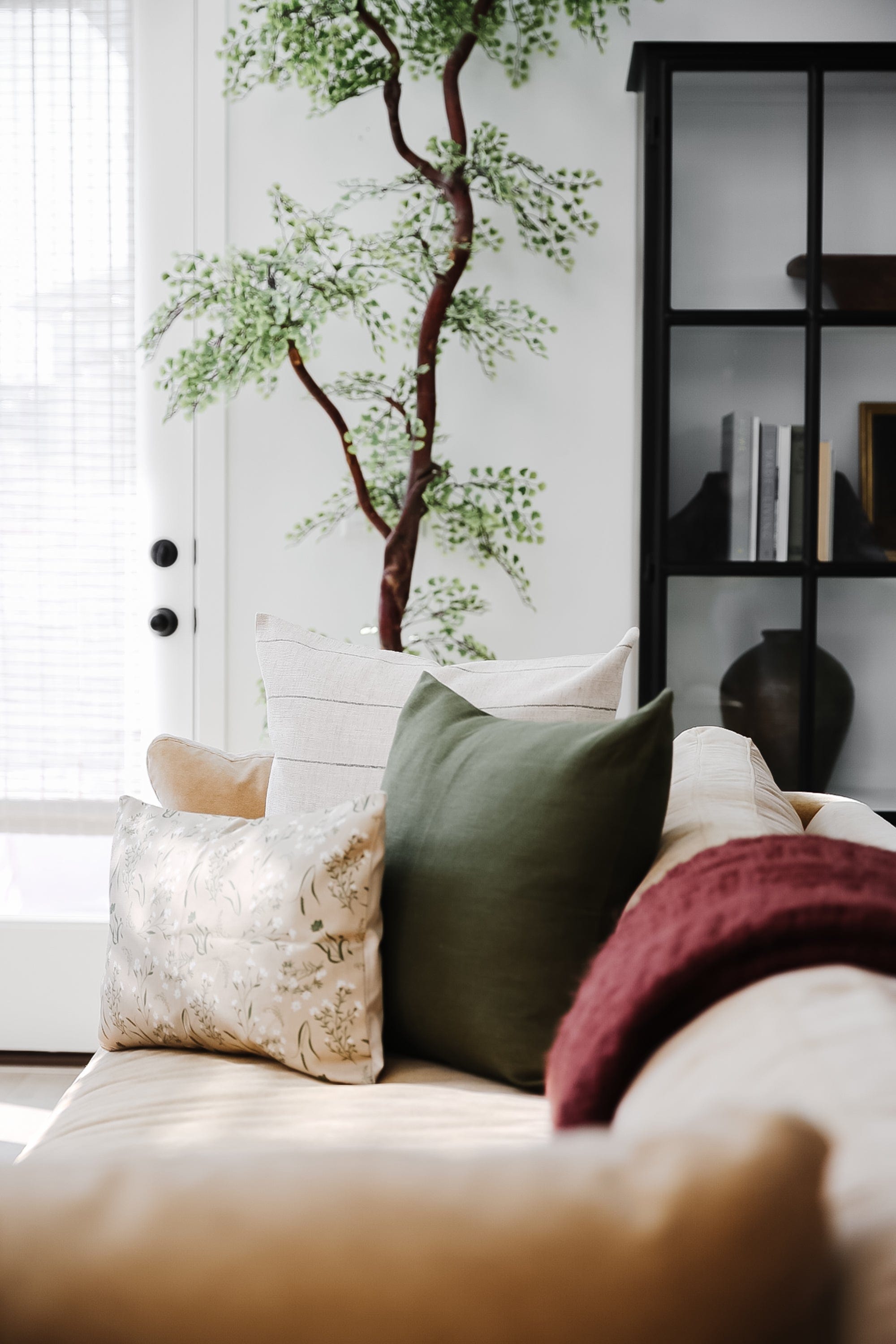 Bernelle Decorative Pillow Cover - Soft & Stylish Cushion Cover for Sofa, Bed, Chair - Home Decor & Living Room Accessories