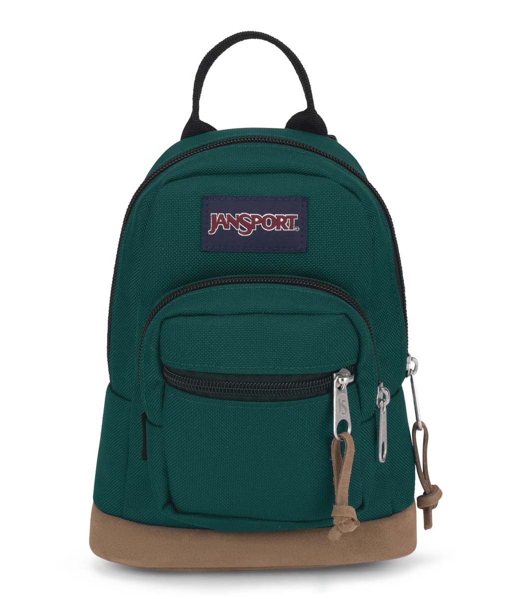 JanSport Right Pack Mini Backpack - Compact & Lightweight School Bag for Women & Teens - Perfect for College, Travel & Everyday Use - Deep Juniper Color