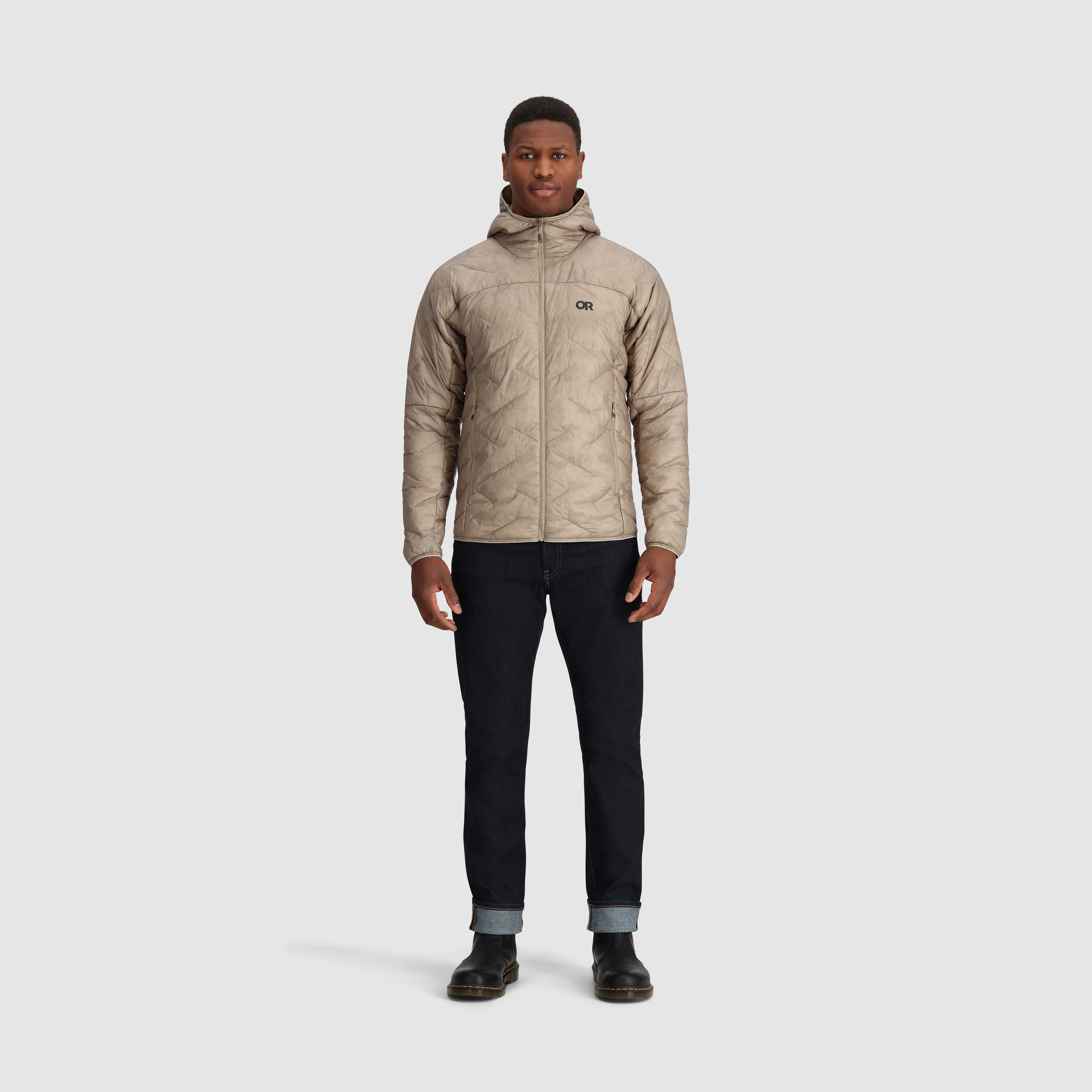Men's SuperStrand LT Hoodie - Lightweight Water-Resistant Outdoor Jacket for Hiking, Camping & Everyday Wear