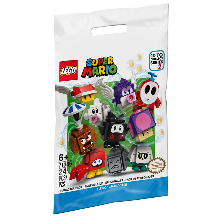 LEGO Super Mario Series 2 Collectible Minifigure - Foo (4/10) | Authentic Building Toy for Kids & Adults | Perfect for Display, Gifts & Mario Fans Collection