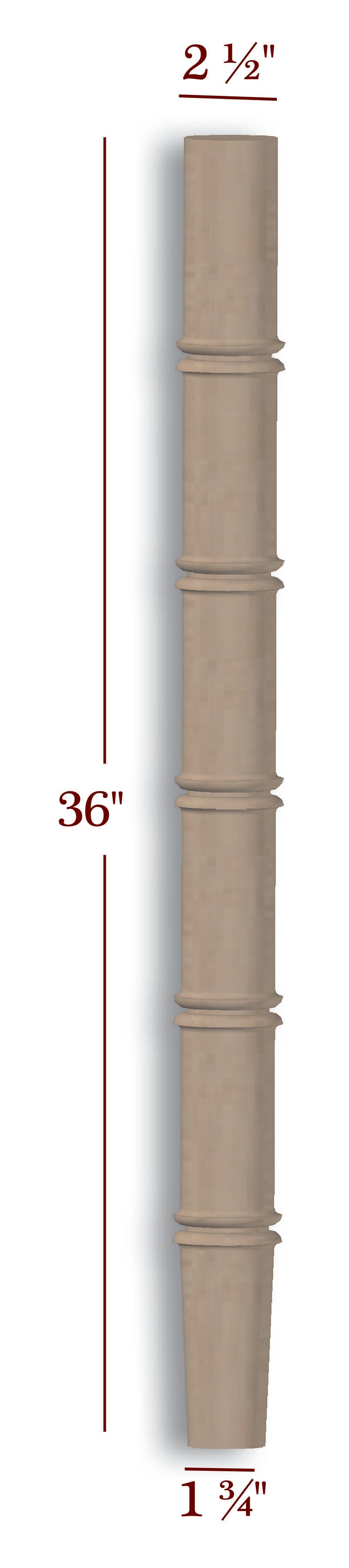 Small Straight Bamboo Vanity Legs - Natural Wood Cabinet Feet for Bathroom & Kitchen Furniture - Perfect for DIY Vanity, Dresser, and Table Projects