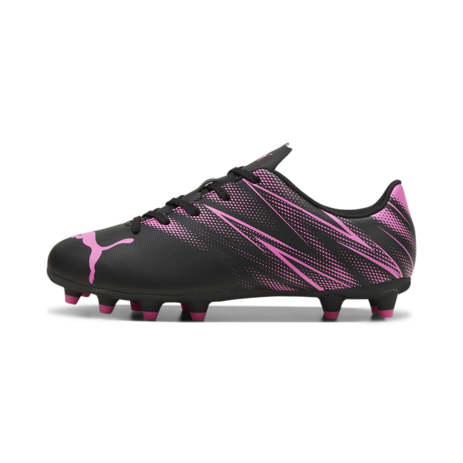 PUMA Kids' Attacanto Firm Ground Soccer Cleats - Lightweight & Durable for Artificial Turf & Natural Grass - Perfect for Youth Soccer Training & Matches
