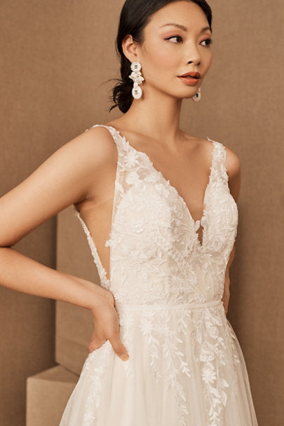 BHLDN Wtoo Vielle Gown - Elegant Wedding Dress for Brides | Perfect for Beach, Garden & Formal Weddings