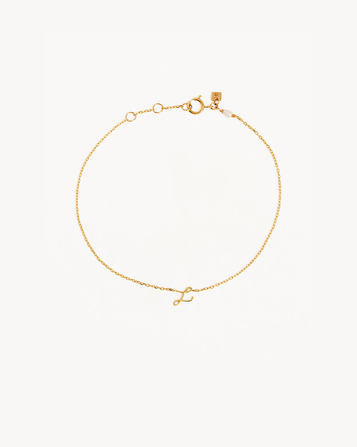 14K Solid Gold Love Letter Bracelet - Dainty & Elegant Jewelry for Women, Perfect Gift for Anniversary, Valentine's Day & Special Occasions